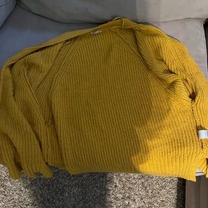 Yellow sweater
